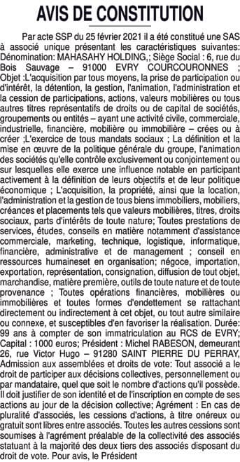 Contenu publication