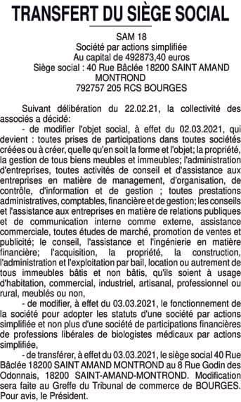 Contenu publication