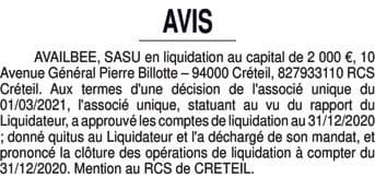 Contenu publication