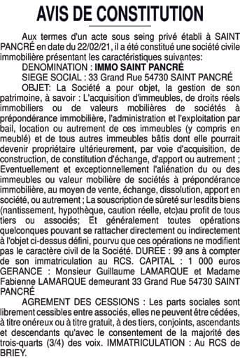 Contenu publication