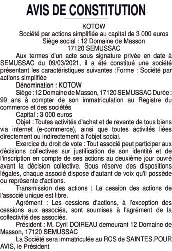 Contenu publication