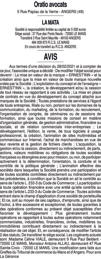 Contenu publication