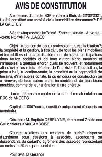 Contenu publication