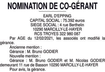 Contenu publication
