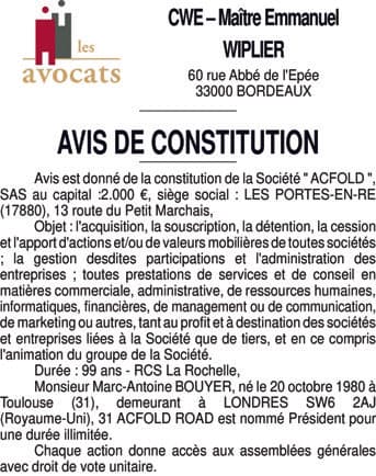 Contenu publication