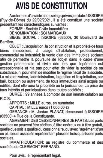 Contenu publication