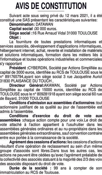Contenu publication