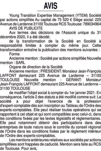 Contenu publication
