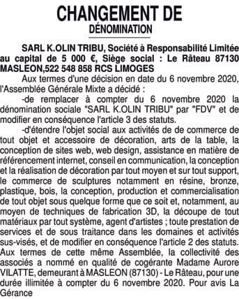 Contenu publication