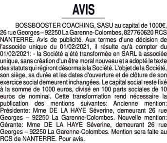Contenu publication