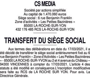 Contenu publication
