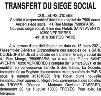 Contenu publication