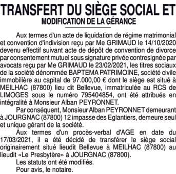 Contenu publication
