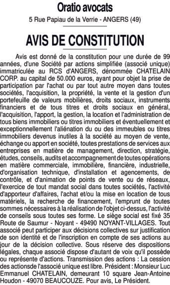 Contenu publication