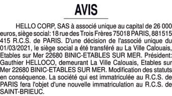 Contenu publication