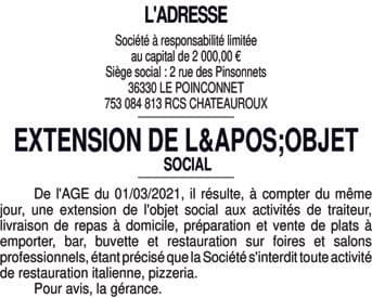 Contenu publication
