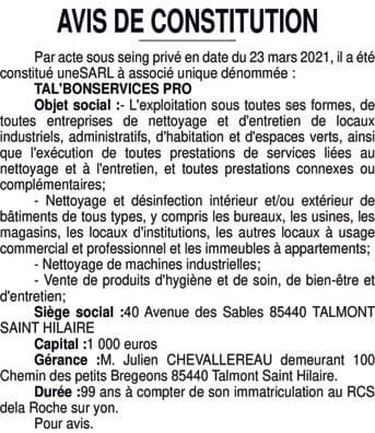 Contenu publication