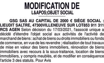 Contenu publication