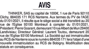 Contenu publication