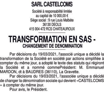 Contenu publication
