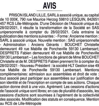 Contenu publication