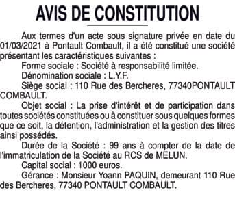 Contenu publication