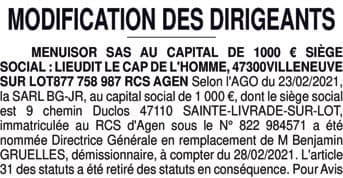 Contenu publication