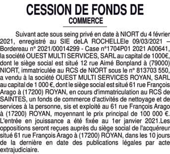 Contenu publication
