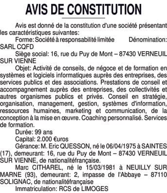 Contenu publication