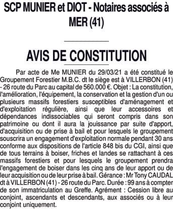 Contenu publication