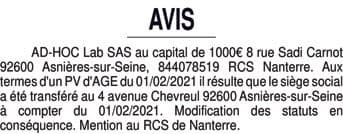 Contenu publication