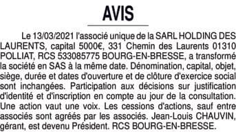 Contenu publication