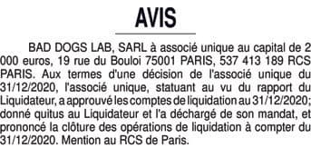 Contenu publication