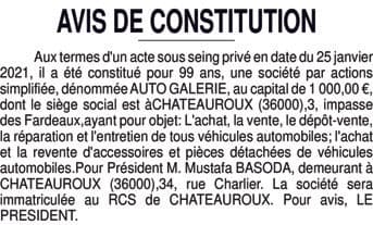 Contenu publication