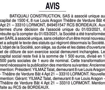 Contenu publication