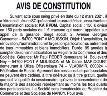 Contenu publication