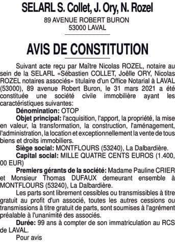 Contenu publication