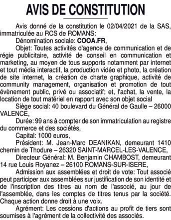 Contenu publication