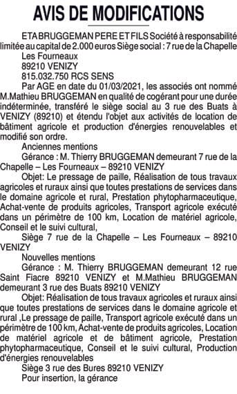 Contenu publication