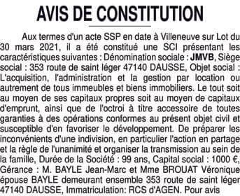 Contenu publication
