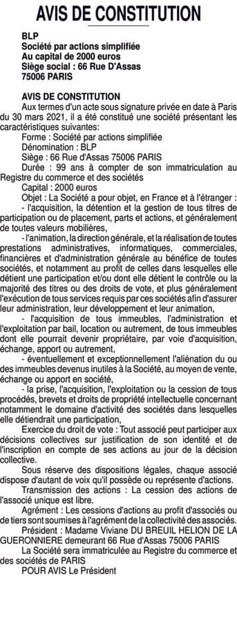 Contenu publication