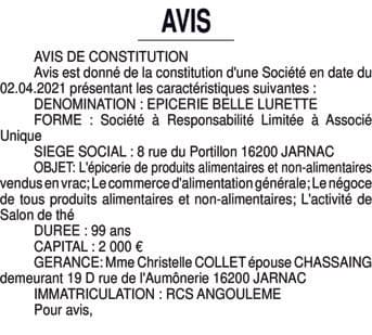 Contenu publication