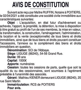 Contenu publication