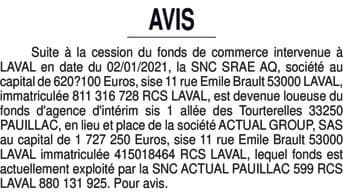 Contenu publication