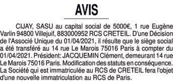 Contenu publication