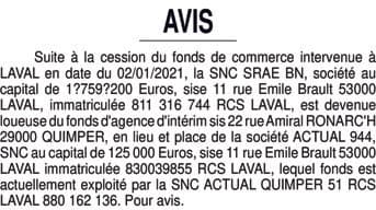 Contenu publication