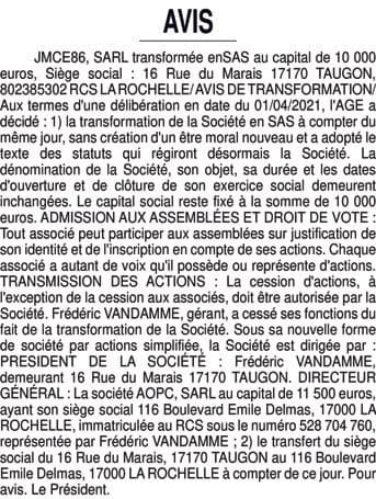 Contenu publication