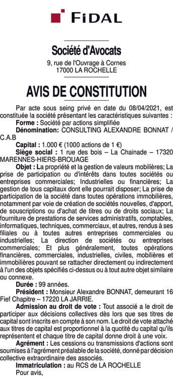 Contenu publication