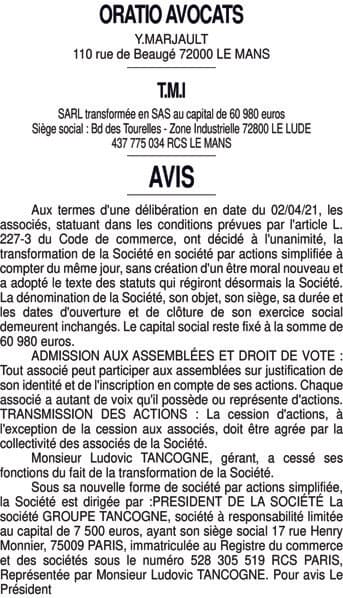 Contenu publication