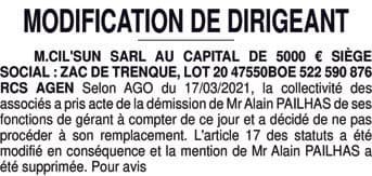 Contenu publication